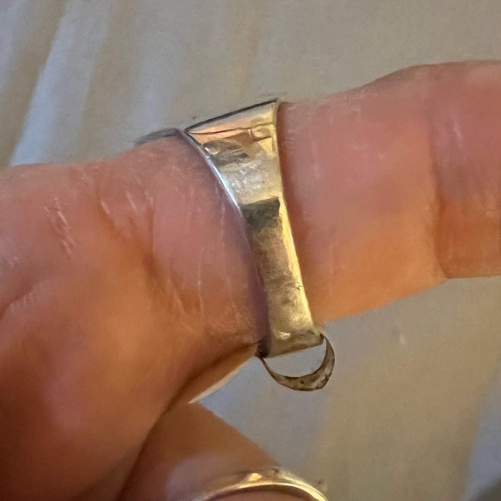 Sterling Silver Men Ring - image 3